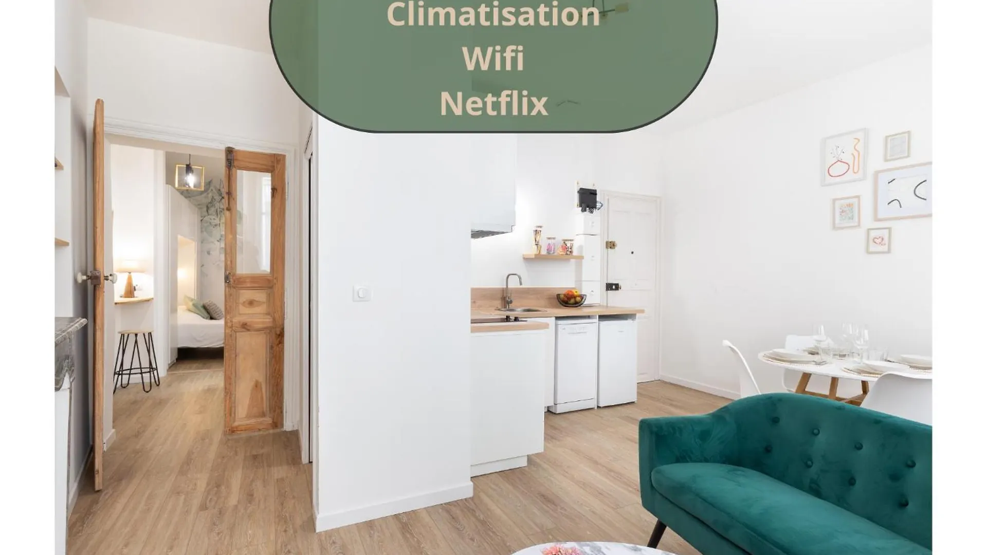 Votre Nid Douillet*Hyper Centre*Netflix/Wifi/Clim Appartement Avignon